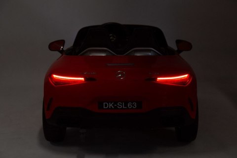 POJAZD NA AKUMULATOR MERCEDES SL63 RED