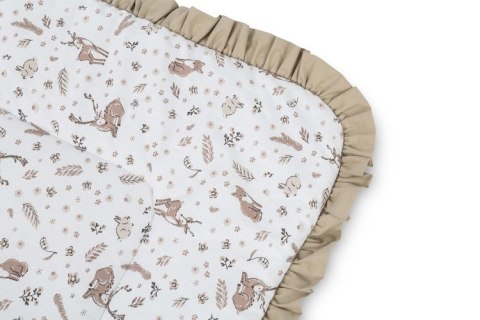 ROŻEK BAWEŁNA FOREST BEIGE 75X75