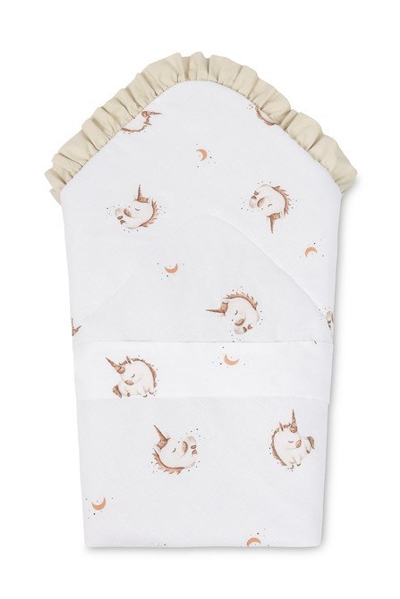 ROŻEK BAWEŁNA UNICORN BEIGE 75X75