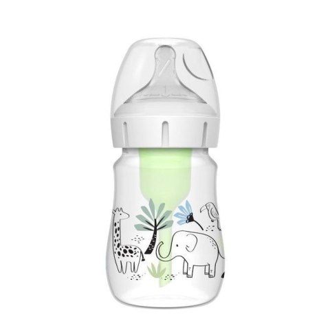 WB51008 BUTELKA SZEROKA SZYJKA 150ML OPTIONS PLUS DŻUNGLA