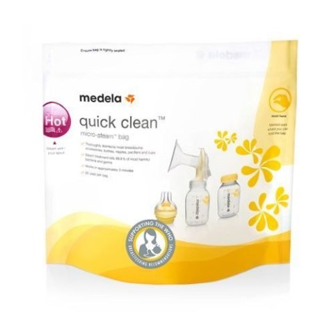 0069 TOREBKI QUICKCLEAN DO DEZYNFEKCJI W KUCHENCE MIKROFALOWEJ