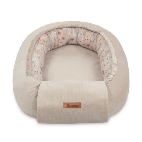 KOKON VELVET BLOOM BEIGE 80X45