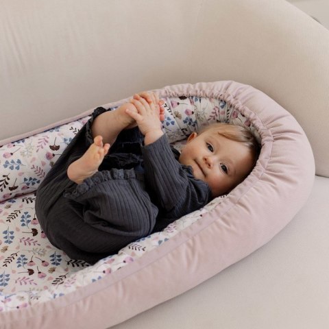 KOKON VELVET TWIGS PINK 80X45
