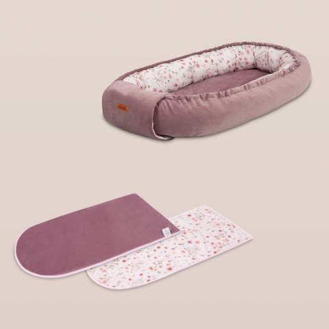 KOKON VELVET TWIGS PINK 80X45