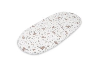 PRZEŚCIERADŁO DO WÓZKA BAWEŁNA FOREST BEIGE 35X75