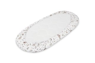 PRZEŚCIERADŁO DO WÓZKA BAWEŁNA FOREST BEIGE 35X75