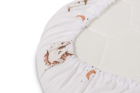 PRZEŚCIERADŁO DO WÓZKA BAWEŁNA UNICORN BEIGE 35X75