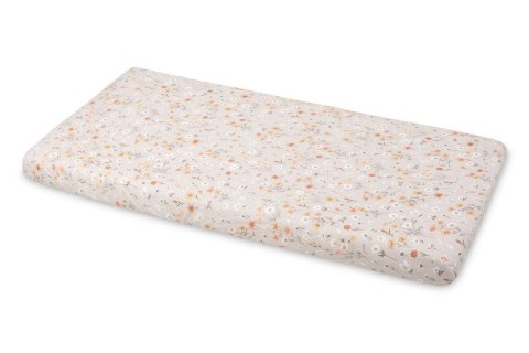 PRZEŚCIERADŁO DRUKOWANE BAWEŁNA BLOOM BEIGE 60X120