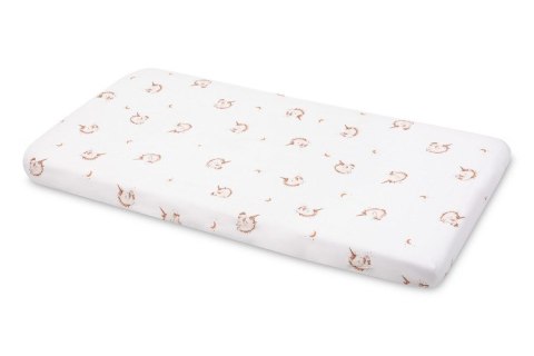 PRZEŚCIERADŁO DRUKOWANE BAWEŁNA UNICORN BEIGE 60X120