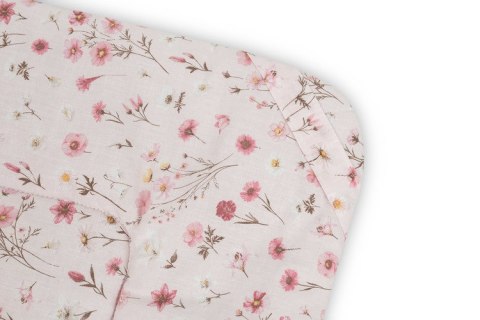 ROŻEK VELVET BLOOM PINK 75X75
