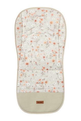 WKŁADKA DO WÓZKA DELUXE VELVET BLOOM BEIGE