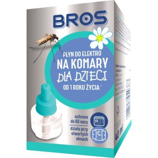 Płyn do Elektrofumigatora na Komary dla Dzieci na 60 Nocy BROS