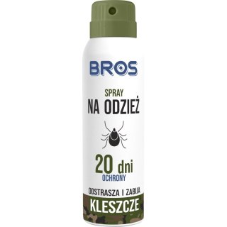 Spray Odstrasza i Zabija Kleszcze na Odzież 90ml BROS