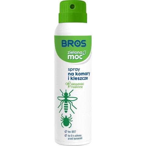 Spray Zielona Moc na Komary i Kleszcze 90ml BROS