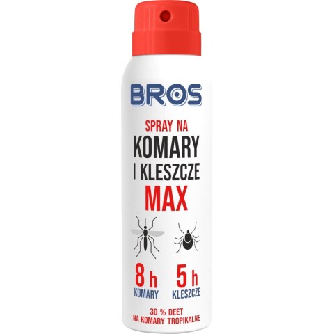 Spray na Komary i Kleszcze MAX 90ml BROS