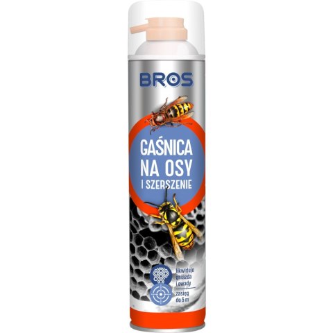 Gaśnica na Osy i Szerszenie 600ml BROS (R)