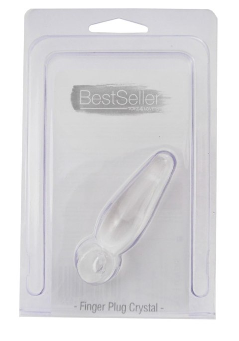 Plug-JAMMY JELLY ANAL FINGER PLUG CRYSTALL Toyz4lovers