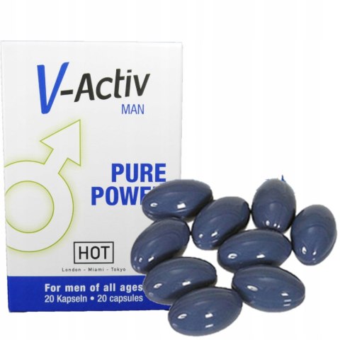 Supl.diety-V-Activ Caps for Men- 20caps Hot