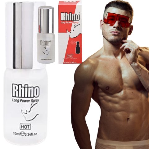 Żel/sprej-RHINO Long Power Spray Hot