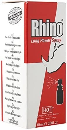 Żel/sprej-RHINO Long Power Spray Hot