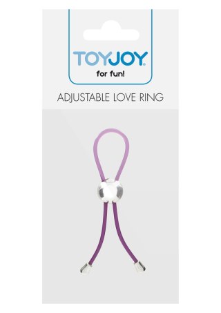 Adjustable Love Ring Purple TOYJOY
