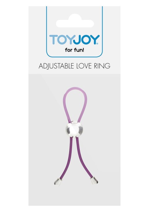 Adjustable Love Ring Purple TOYJOY