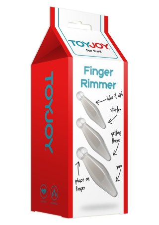 Finger Rimmer 3pcs Transparent TOYJOY