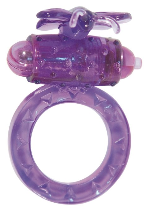 Flutter Ring Vibrating Purple TOYJOY