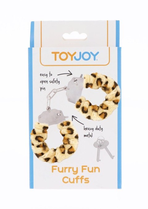 Furry Fun Cuffs Leopard TOYJOY
