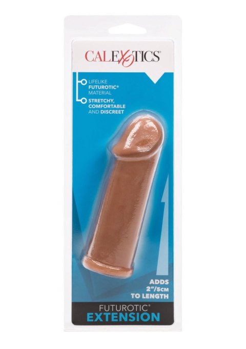 Futurotic Penis Extender Brown Brown skin tone CalExotics