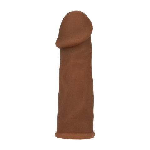Futurotic Penis Extender Brown Brown skin tone CalExotics