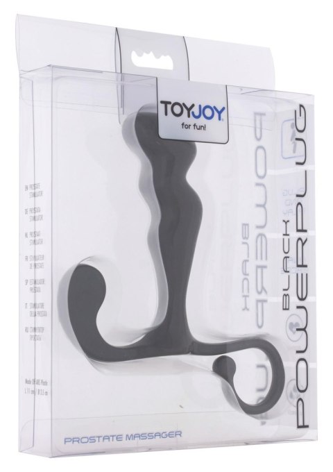 Power Plug Prostate Massager Black TOYJOY