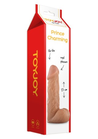 Prince Charming 15 cm Dong Light skin tone TOYJOY
