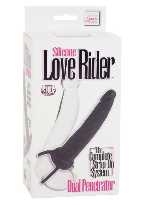 Silicone Dual Penetrator Black CalExotics