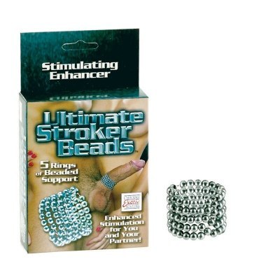 Ultimate Stroker Beads Silver CalExotics