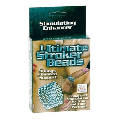 Ultimate Stroker Beads Silver CalExotics
