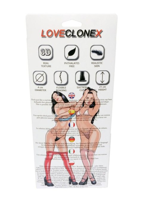 Dildo-POSEJDON-LOVECLONEX 7,5""""""""-flexible B - Series Real