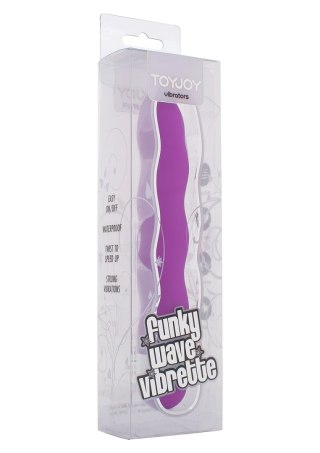 Funky Wave Vibrette Purple TOYJOY