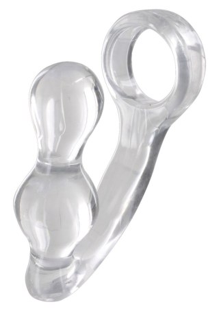 Power Plug & Penisring Transparent TOYJOY