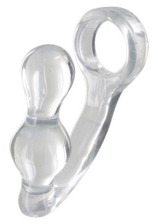 Power Plug & Penisring Transparent TOYJOY