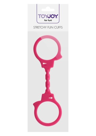 Stretchy Fun Cuffs Pink TOYJOY