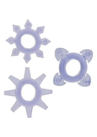 Tickle C-Rings Purple TOYJOY