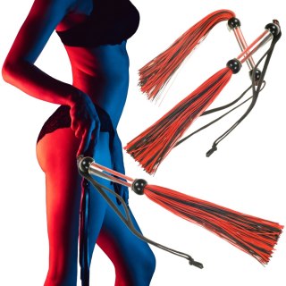 Pejcz- Me You Us Tease And Please Silicone Flogger Black Me You Us
