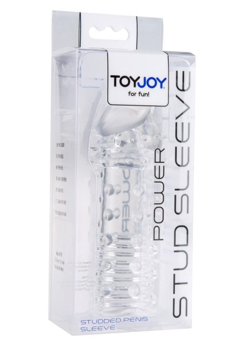 Power Stud Sleeve Transparent TOYJOY