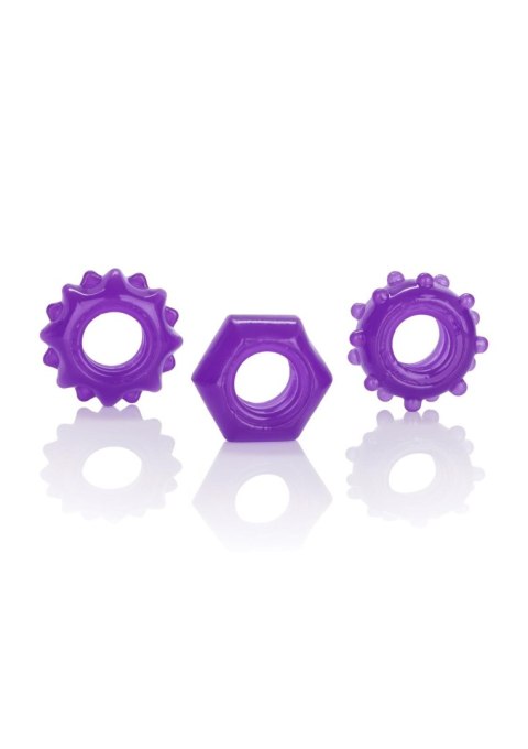 Reversible Ring Set Purple CalExotics