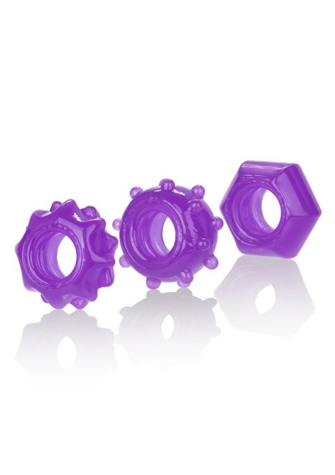 Reversible Ring Set Purple CalExotics