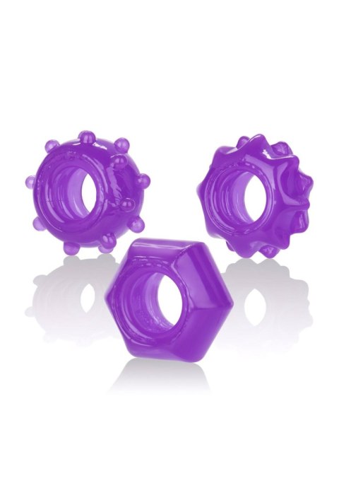 Reversible Ring Set Purple CalExotics