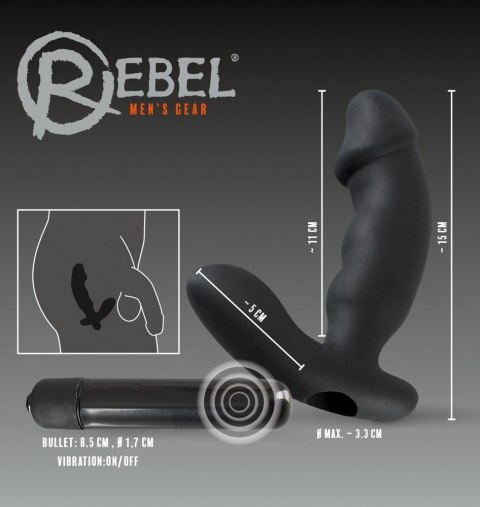 Rebel Cock-shaped vibe Rebel