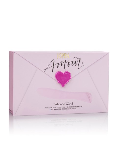 Amour Silicone Wand Pink Jopen