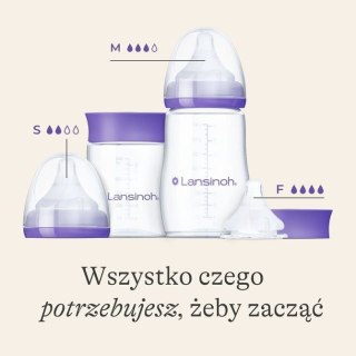 4343 ZESTAW STARTOWY BUTELKA 1X160ML + BUTELKA 1X240, 1XSMOCZEK